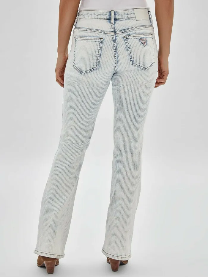 GUESS GUESS Originals Kit Bootcut Jeans Light Snow Wash Women Jeans and Denim