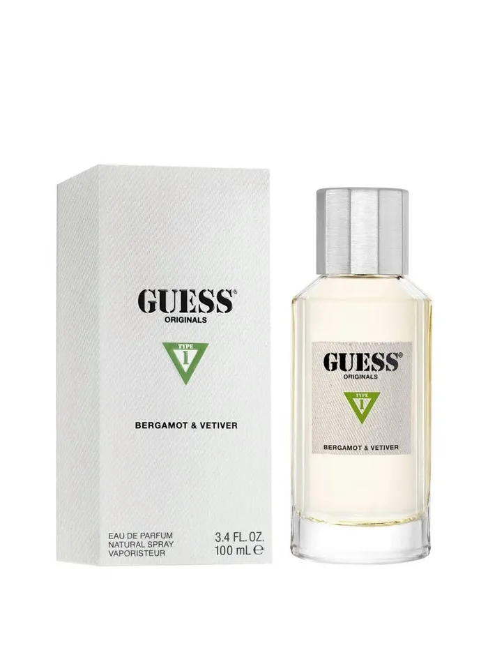 GUESS GUESS Originals Type 1 Eau de Parfum 34 oz SilverNavy WomenMen Fragrance