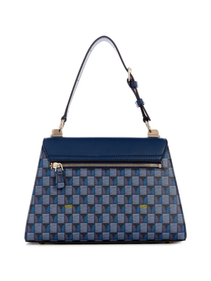 GUESS Hallie Mini FoldOver Flap Crossbody Burnt Orange Women Handbags GUESS Hallie Mini FoldOver Flap Crossbody Burnt Orange Women Handbags