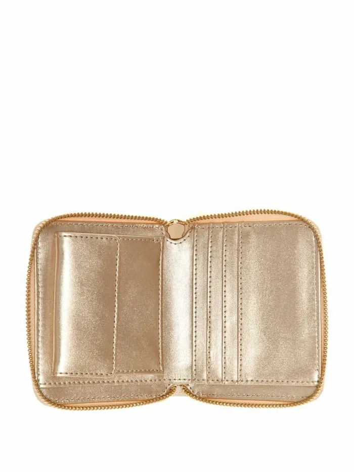 GUESS Handbags Women Laryn Small ZipAround Wallet Light Rose GUESS Handbags Women Laryn Small ZipAround Wallet Light Rose