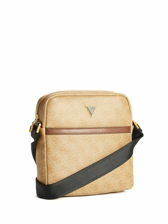 GUESS Handbags WomenMen Vezzola Flat Crossbody Bamboo