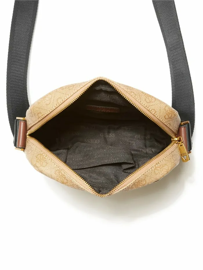 GUESS Handbags WomenMen Vezzola Flat Crossbody Bamboo