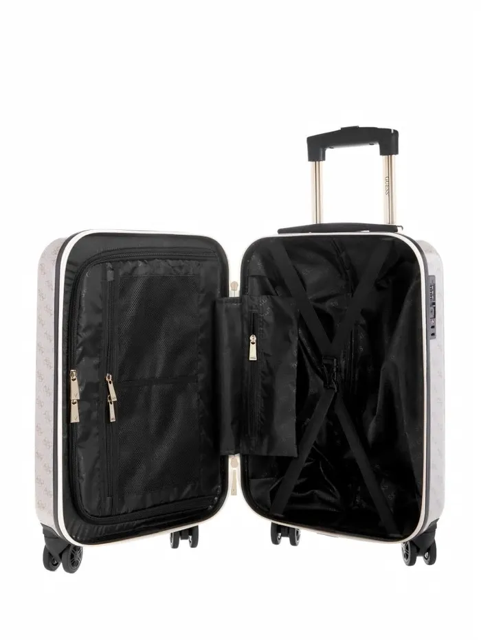 GUESS Jesco 188243 8Wheel Suitcase Dove WomenMen Handbags GUESS Jesco 188243 8Wheel Suitcase Dove WomenMen Handbags