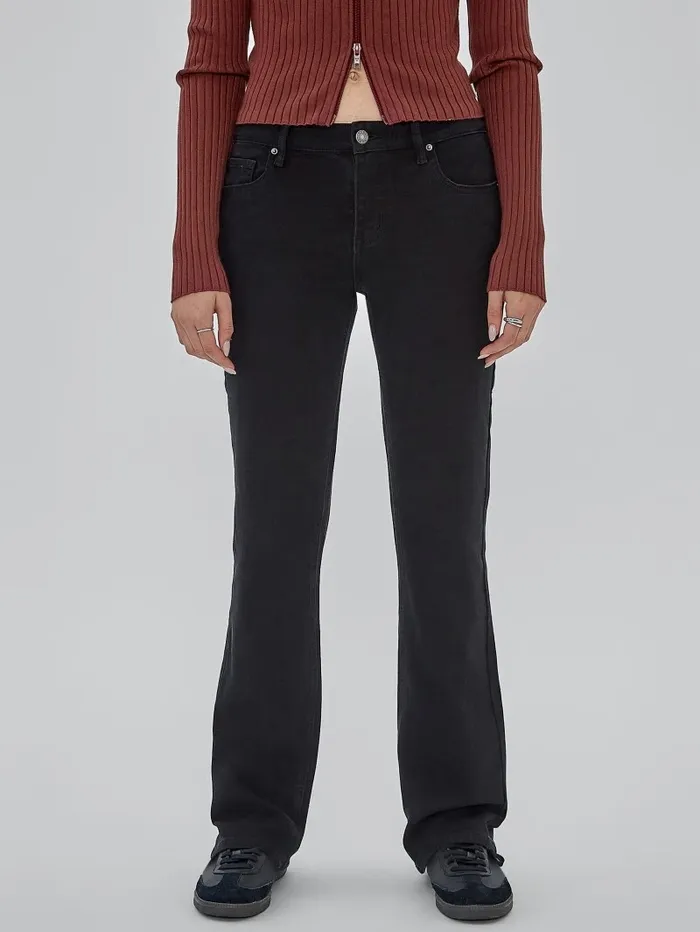 GUESS Originals Kit Bootcut Jeans Originals BlkBlk Jeans and Denim GUESS Women