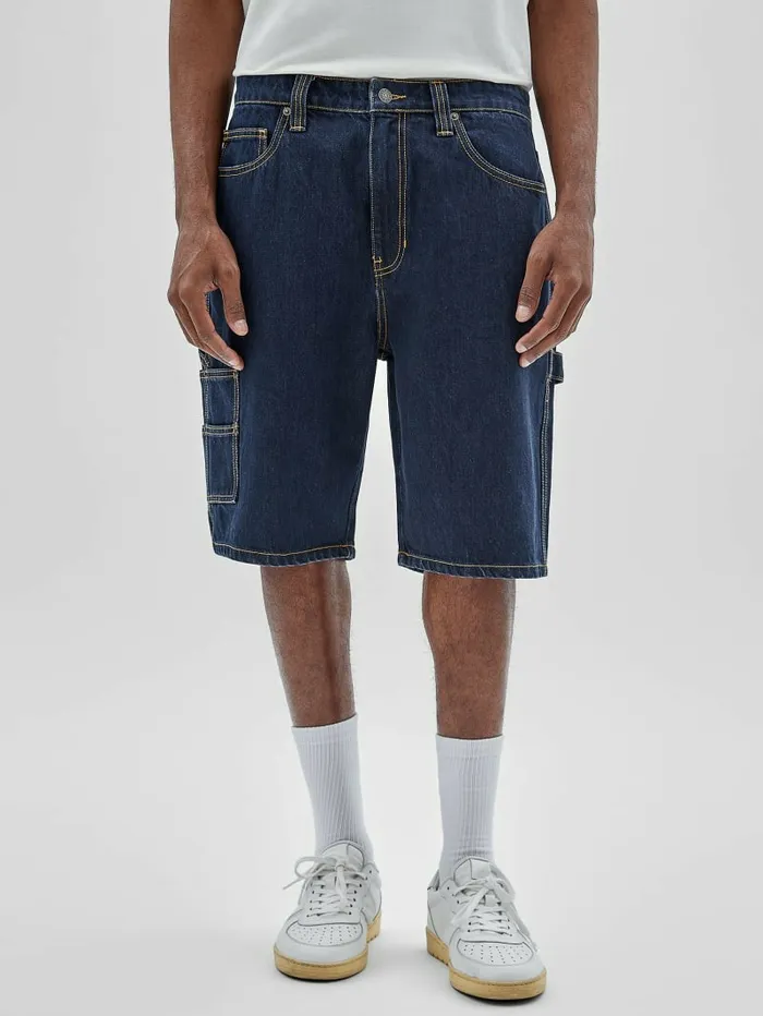 GUESS Pants and Shorts Men GUESS Originals Denim Kit Carpenter Shorts Go Vintage Dark Wash