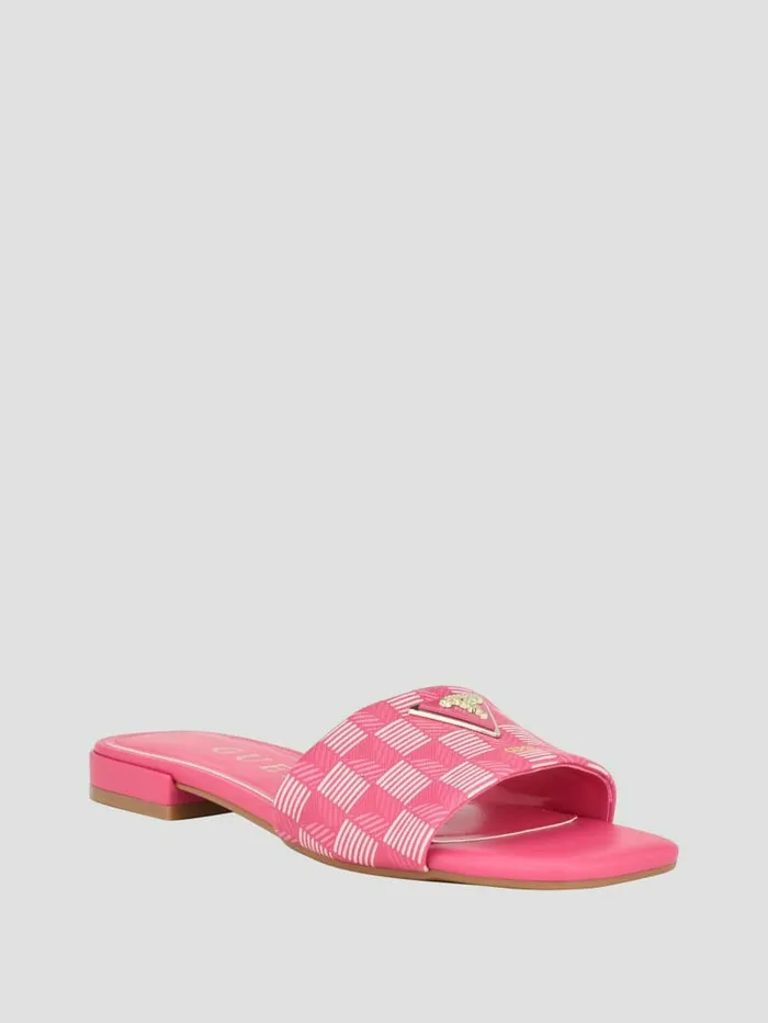 GUESS Sandals Women Tamed Triangle Sandals Medium Pink