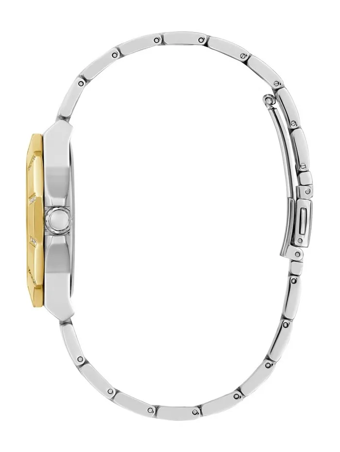 GUESS Watches Women Gold TwoTone Multifunction Watch Gold GUESS Watches Women Gold TwoTone Multifunction Watch Gold