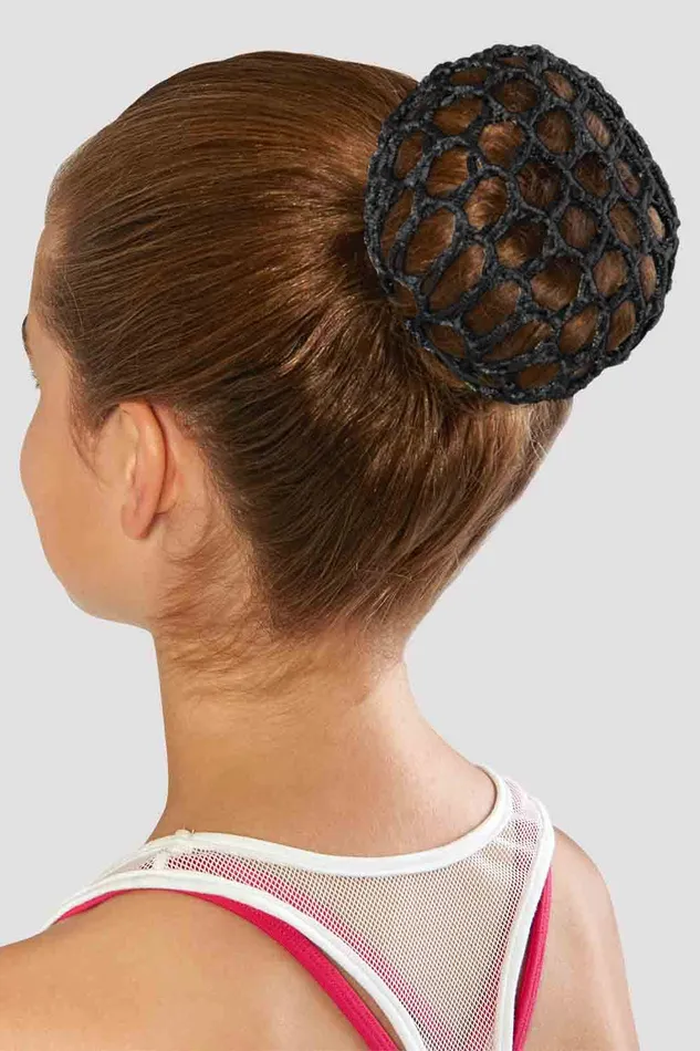 Hair Essentials Bloch Accessories Bun Cover Black