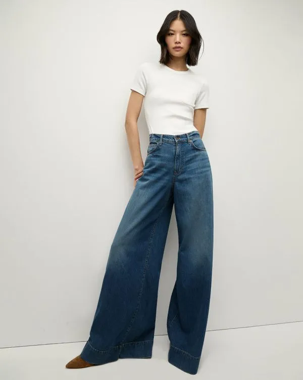 Haizley WideLeg Jean Bandit Women Veronica Beard Jeans