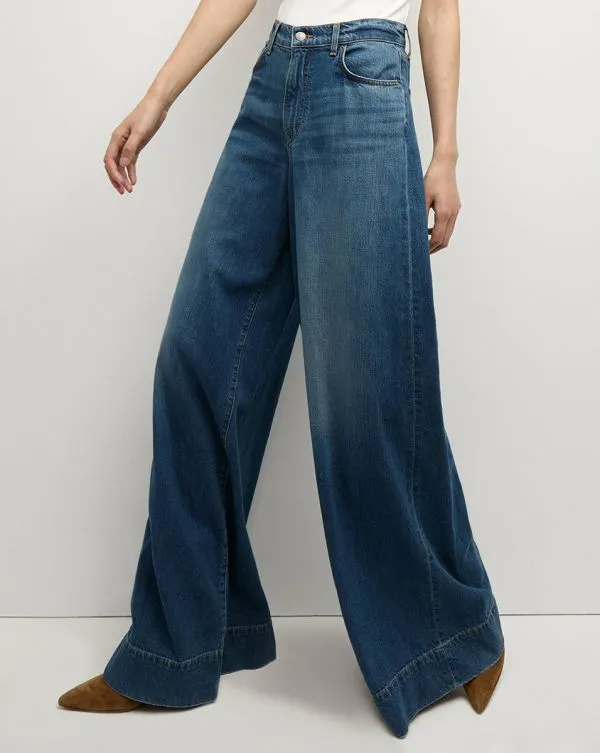 Haizley WideLeg Jean Bandit Women Veronica Beard Jeans