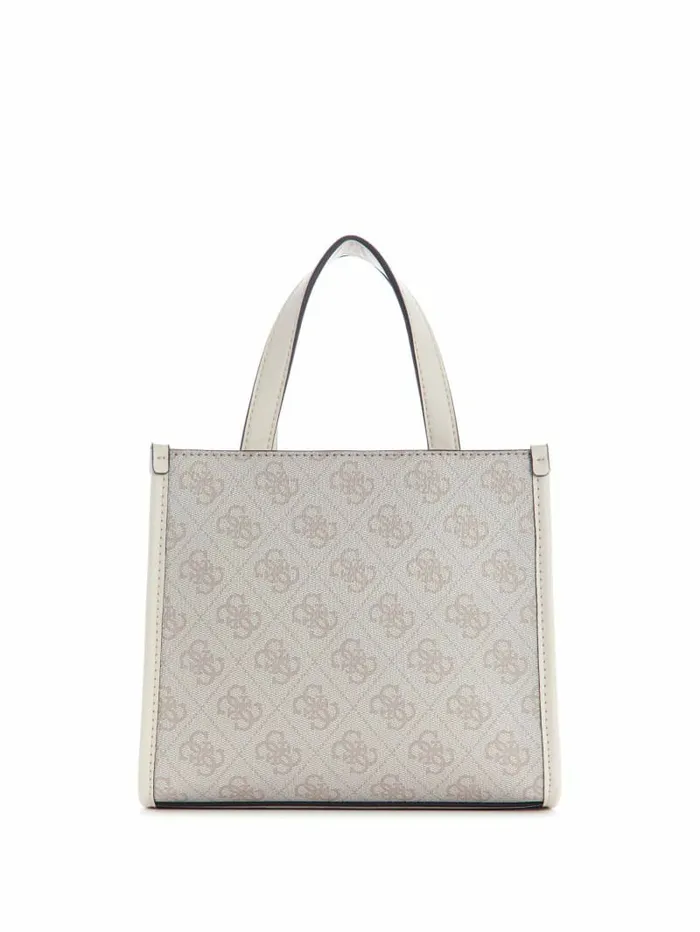 Handbags GUESS Women Izzy Mini Tote Dove Logo Handbags GUESS Women Izzy Mini Tote Dove Logo
