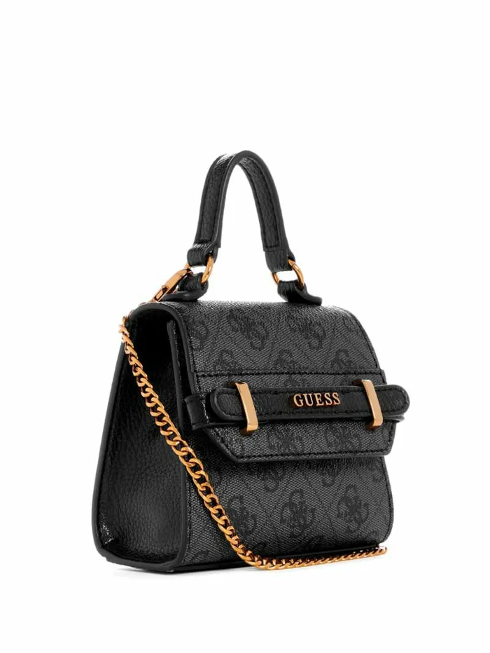 Handbags GUESS WomenKids Sestri Quattro G Micro Mini Satchel Cloud Wash Handbags GUESS WomenKids Sestri Quattro G Micro Mini Satchel Cloud Wash