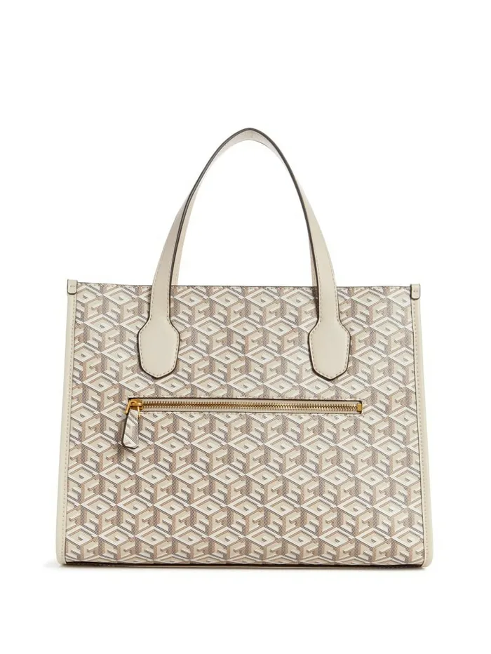 Handbags GUESS Women Silvana G Cube Tote Saddle Handbags GUESS Women Silvana G Cube Tote Saddle