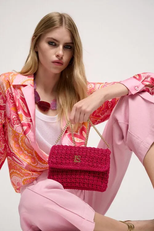 Handbags Ienne Ienne TurquoiseGold Luisa Spagnoli Women