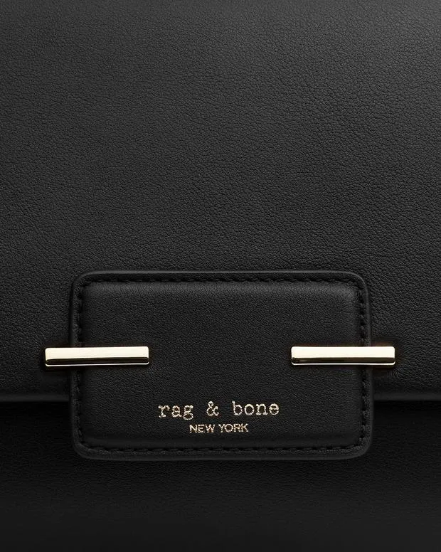 Handbags rag and bone Women Realm Leather Top Handle Bag BlackGreige