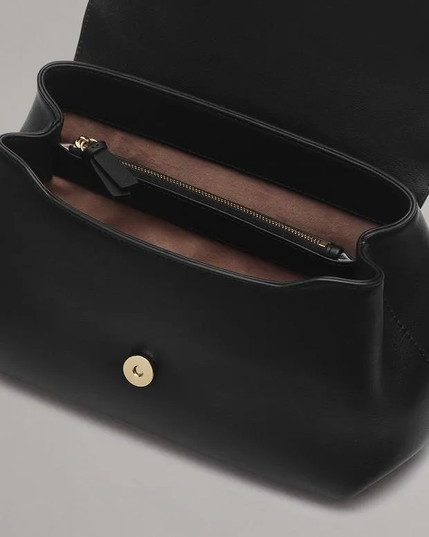 Handbags rag and bone Women Realm Leather Top Handle Bag BlackGreige