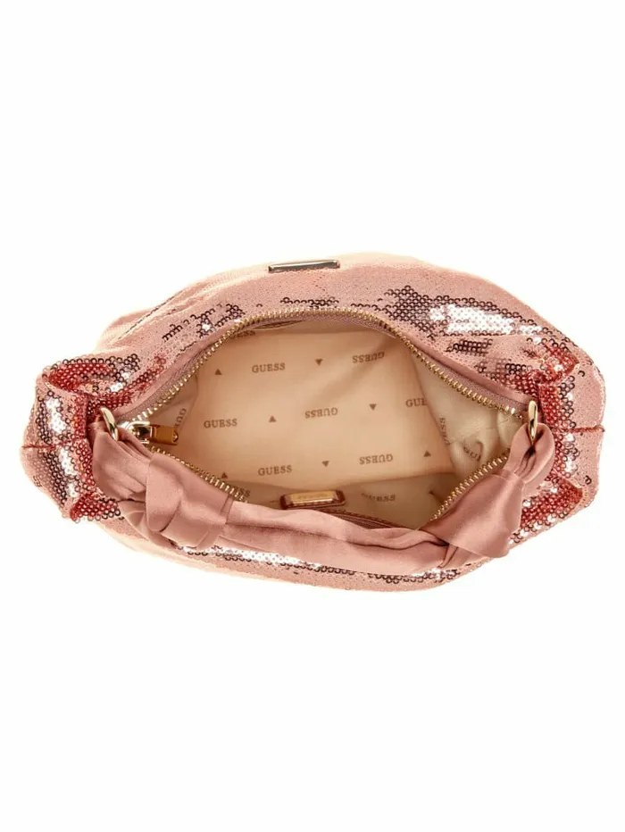 Handbags Velina Sequin Hobo Bag Metallic 8211 GUESS Women Handbags Velina Sequin Hobo Bag Metallic 8211 GUESS Women