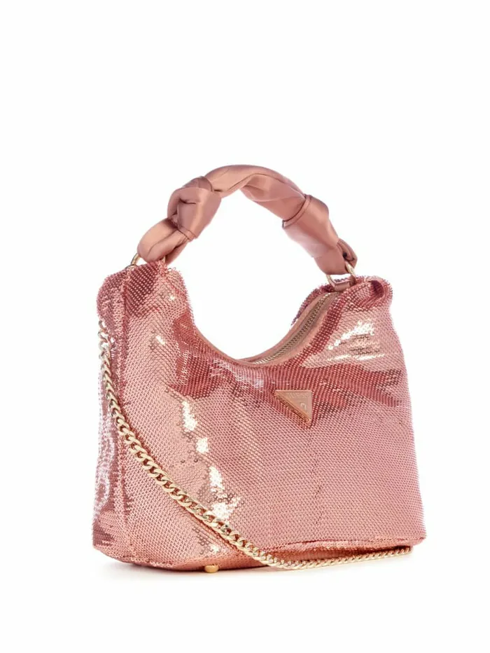 Handbags Velina Sequin Hobo Bag Metallic 8211 GUESS Women Handbags Velina Sequin Hobo Bag Metallic 8211 GUESS Women