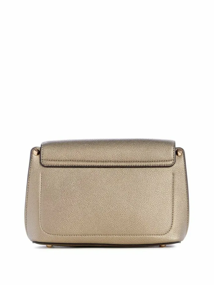 Handbags Women GUESS Meridian FoldOver Shoulder Bag Pewter Handbags Women GUESS Meridian FoldOver Shoulder Bag Pewter