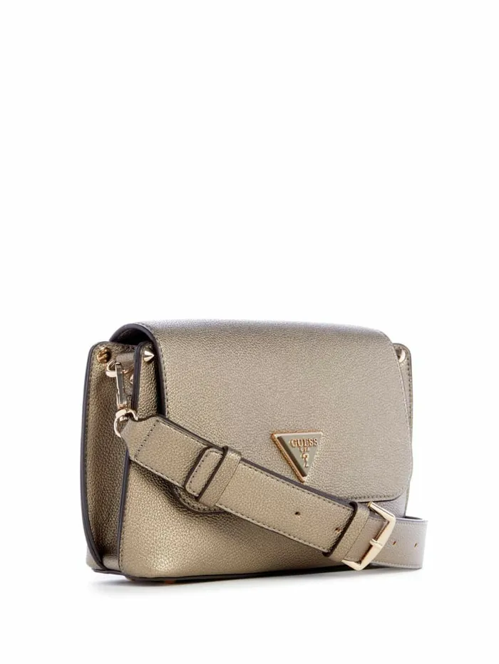 Handbags Women GUESS Meridian FoldOver Shoulder Bag Pewter Handbags Women GUESS Meridian FoldOver Shoulder Bag Pewter