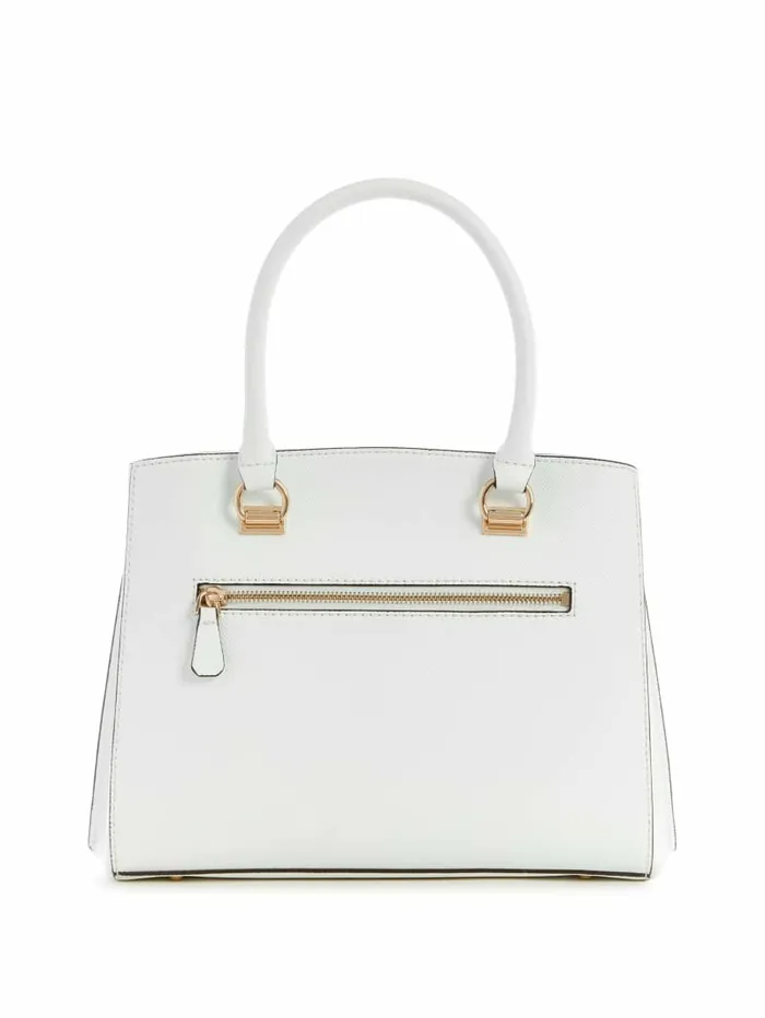 Handbags Women GUESS Noelle Girlfriend Satchel White Multi Handbags Women GUESS Noelle Girlfriend Satchel White Multi