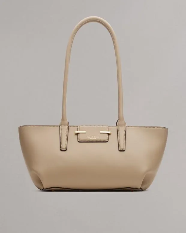 Handbags Women Realm Leather Satchel Antique WhiteBlackGreige rag and bone