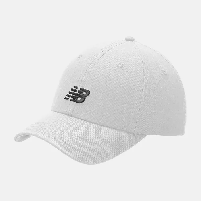 Hats 6 Panel Classic Hat WHITE New Balance MenWomen