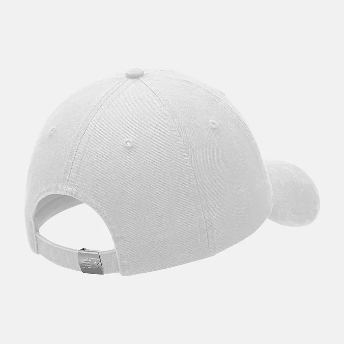 Hats 6 Panel Classic Hat WHITE New Balance MenWomen