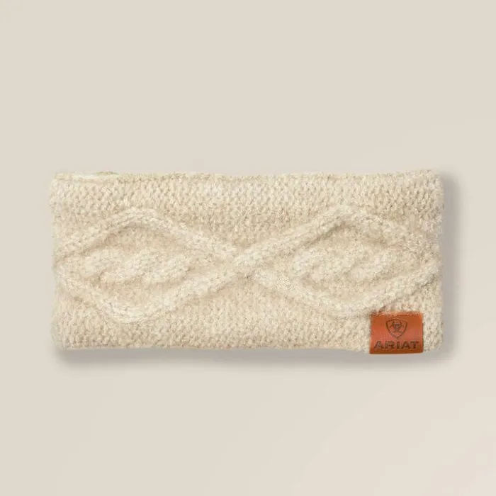 Hats and Caps Women Ariat Entwine Headband Fields Of Rye Heather