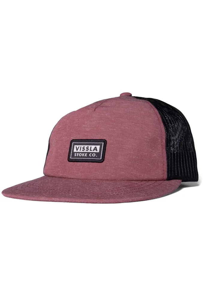 Hats Men Lay Day Eco Trucker Ii Hat Brick Vissla