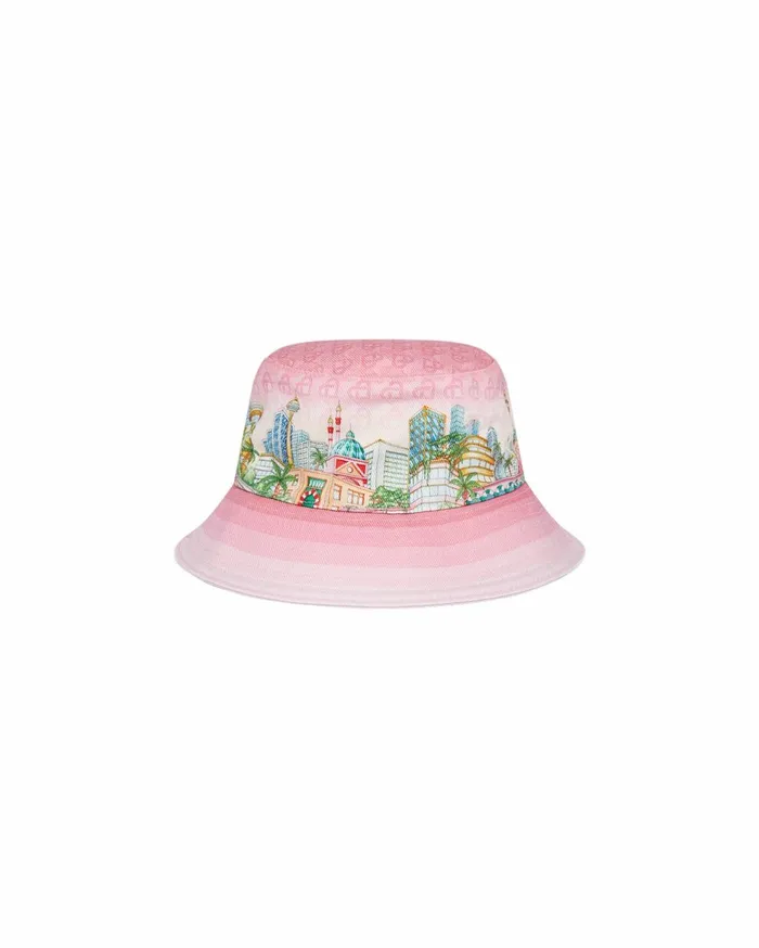 Hats MenWomen Casablanca Paris Morning City View Denim Bucket Hat Hats MenWomen Casablanca Paris Morning City View Denim Bucket Hat
