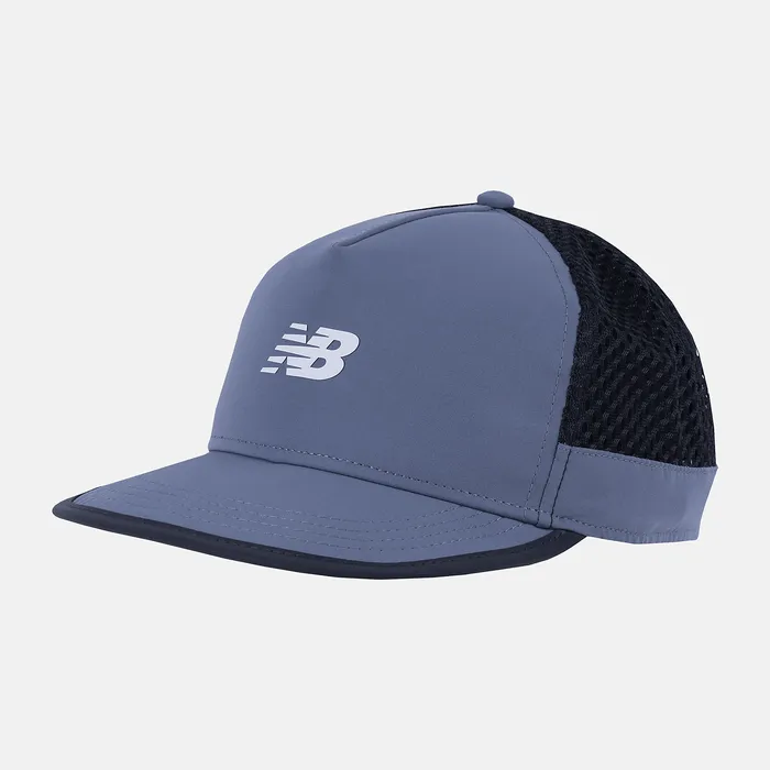Hats MenWomen New Balance Speed Run Trucker GUNMETAL