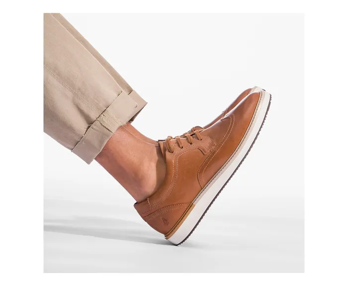 Heath Wingtip Oxford Black Leather Men Oxfords Hush Puppies