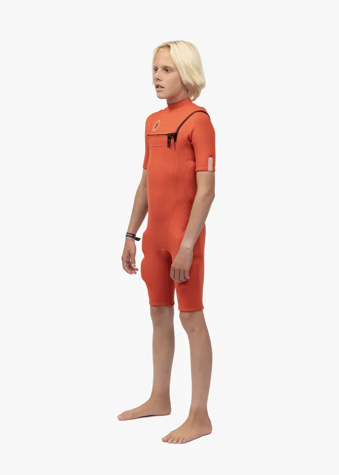 Heavy Seas Impact Wetsuits Men Boys Heavy Seas Impact 22 Spring Wetsuit Orange Vissla