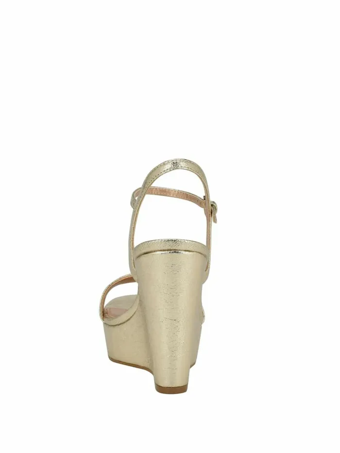 Himifa Shimmer Metallic G Wedge Sandals Gold Women Sandals GUESS Himifa Shimmer Metallic G Wedge Sandals Gold Women Sandals GUESS