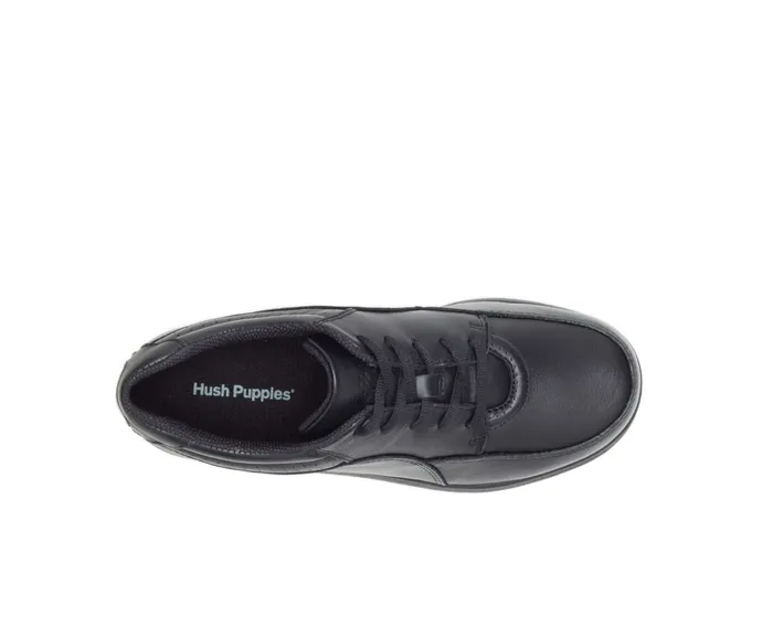 Hush Puppies Power Walker Black Leather Women Walking Shoes Hush Puppies Power Walker Black Leather Women Walking Shoes