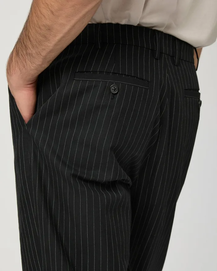 Icon Capsule Shultz Trouser 8211 Onyx Stripe Pants and Joggers PAIGE Men
