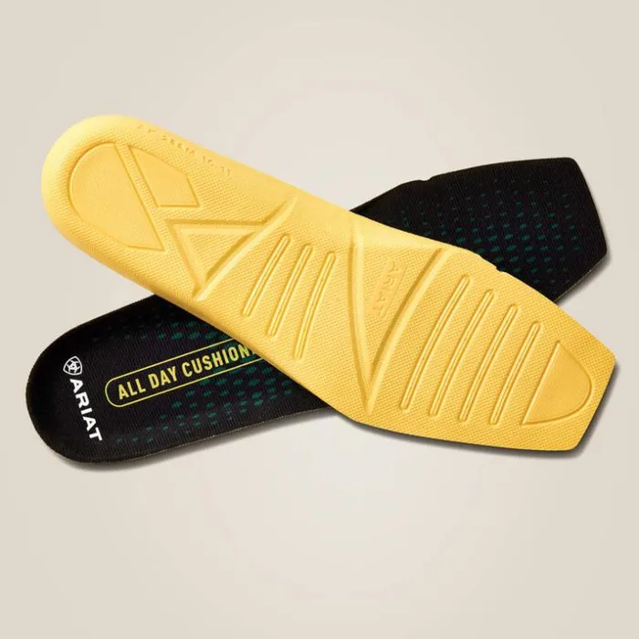 Insoles Men Ariat Men039s All Day Cushioning Wide Square Toe Insole Multi
