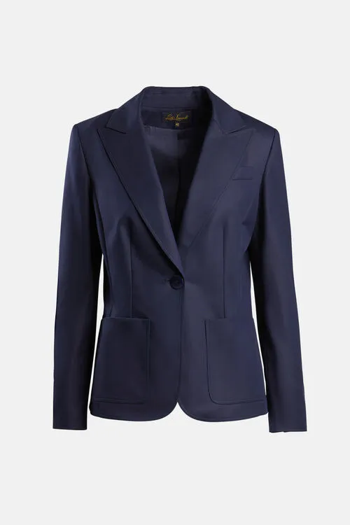 Jackets and Blazers Villanova Villanova Blue 8211 Luisa Spagnoli Women Jackets and Blazers Villanova Villanova Blue 8211 Luisa Spagnoli Women