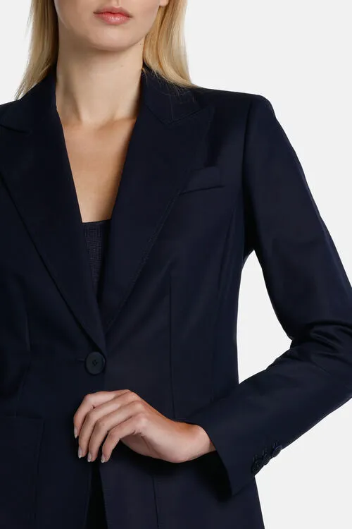 Jackets and Blazers Villanova Villanova Blue 8211 Luisa Spagnoli Women Jackets and Blazers Villanova Villanova Blue 8211 Luisa Spagnoli Women