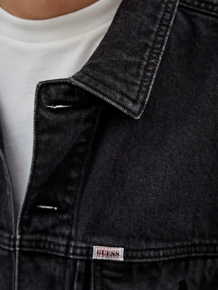 Jackets and Coats Men GUESS GUESS Originals Denim Kit Jacket Go Hyde Blk Wash Jackets and Coats Men GUESS GUESS Originals Denim Kit Jacket Go Hyde Blk Wash