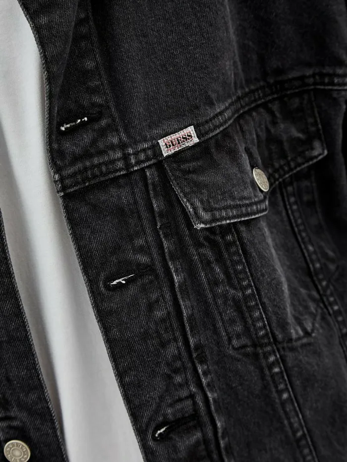 Jackets and Coats Men GUESS GUESS Originals Denim Kit Jacket Go Hyde Blk Wash Jackets and Coats Men GUESS GUESS Originals Denim Kit Jacket Go Hyde Blk Wash