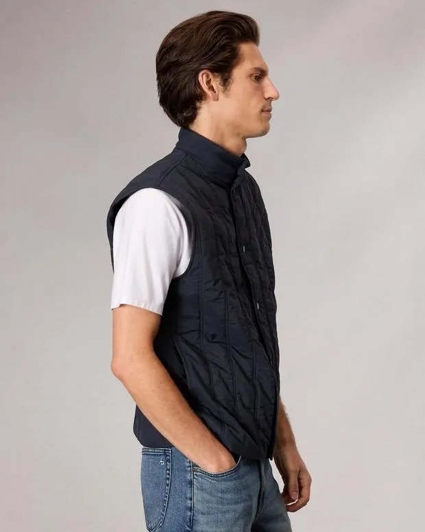Jackets and Coats Men Maxwell Quilted Vest Salute rag and bone