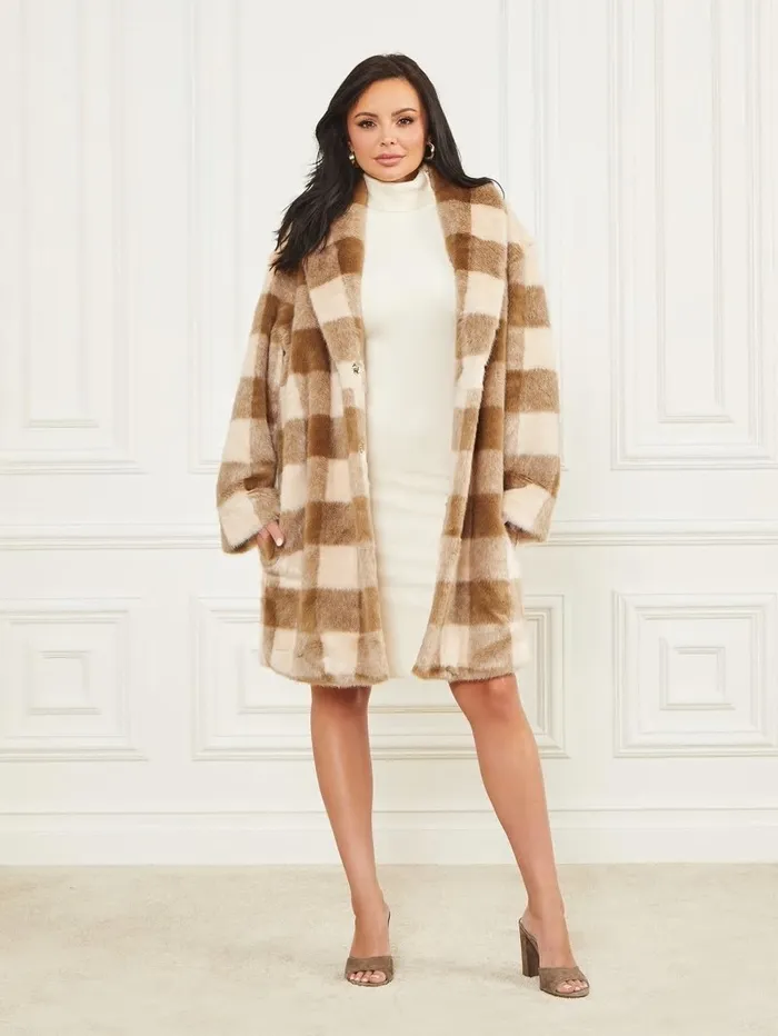 Jackets and Coats Rochelle Coat Desert Storm And Sugar Sw 8211 GUESS Women Jackets and Coats Rochelle Coat Desert Storm And Sugar Sw 8211 GUESS Women