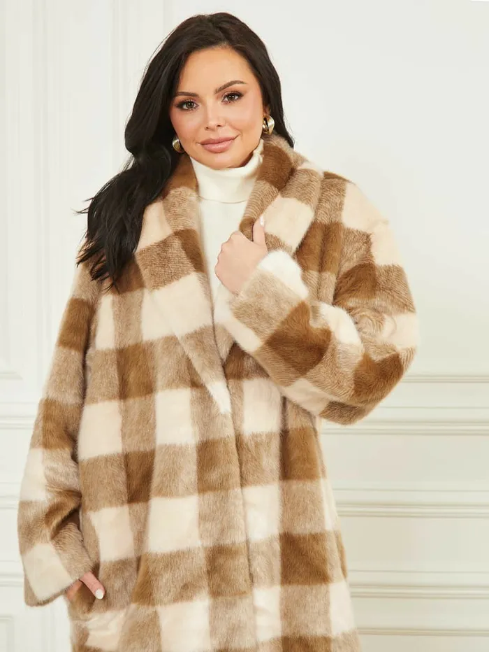 Jackets and Coats Rochelle Coat Desert Storm And Sugar Sw 8211 GUESS Women Jackets and Coats Rochelle Coat Desert Storm And Sugar Sw 8211 GUESS Women