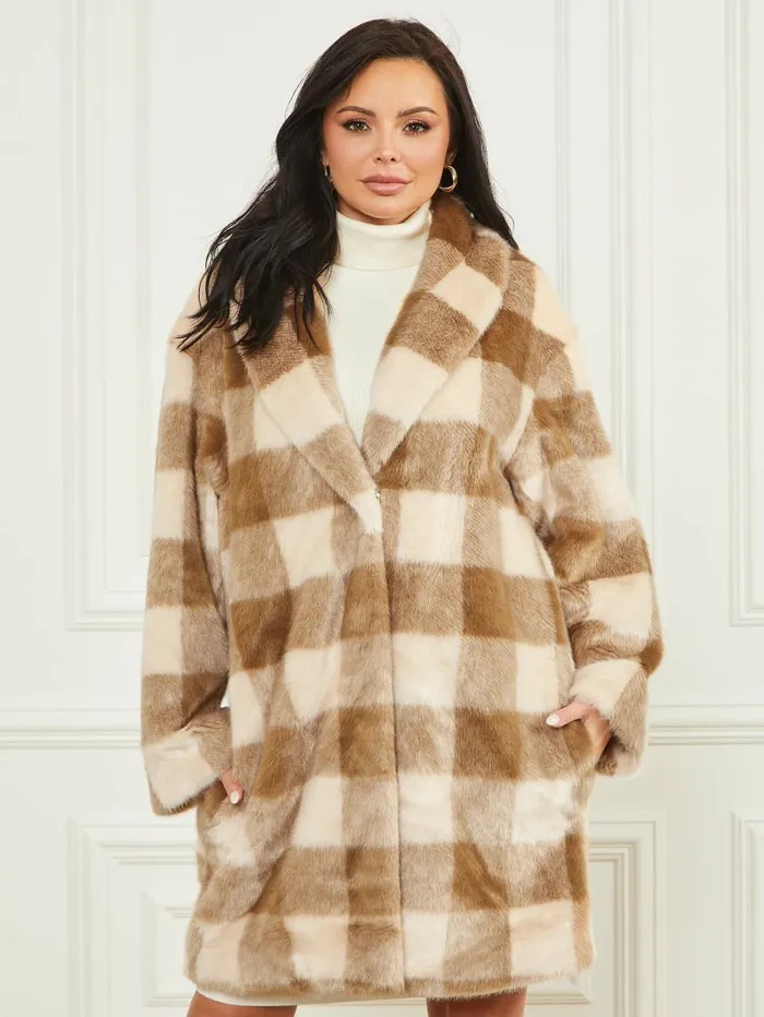 Jackets and Coats Rochelle Coat Desert Storm And Sugar Sw 8211 GUESS Women Jackets and Coats Rochelle Coat Desert Storm And Sugar Sw 8211 GUESS Women