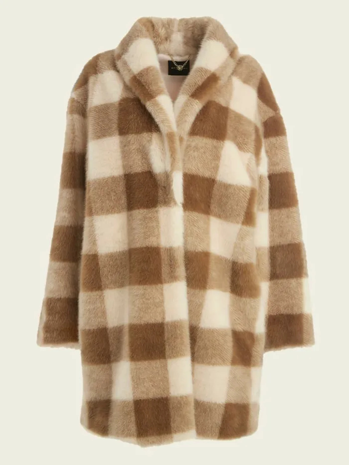 Jackets and Coats Rochelle Coat Desert Storm And Sugar Sw 8211 GUESS Women Jackets and Coats Rochelle Coat Desert Storm And Sugar Sw 8211 GUESS Women