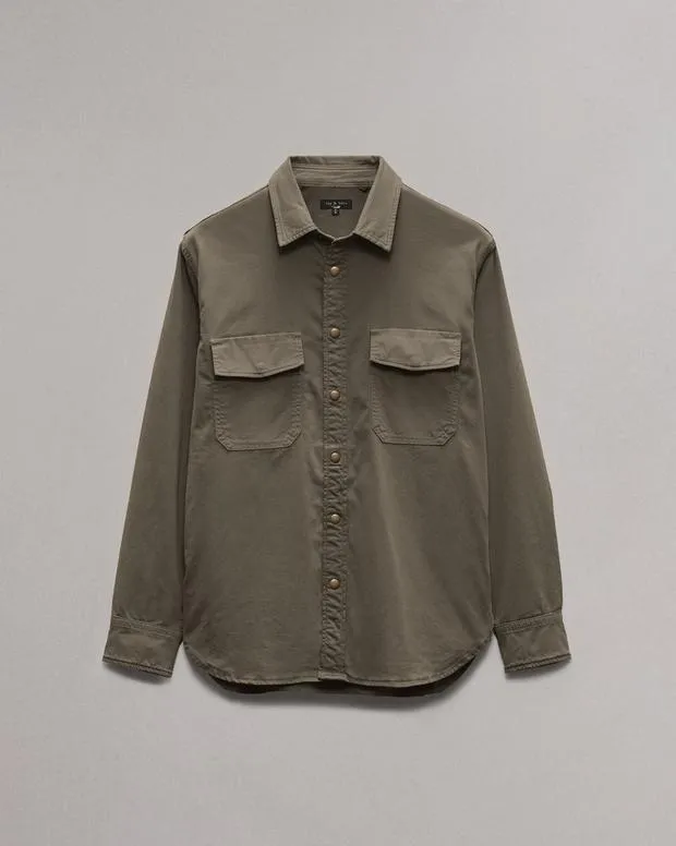 Jackets and Coats Sateen CPO Shirt Jacket Dark Army rag and bone Men