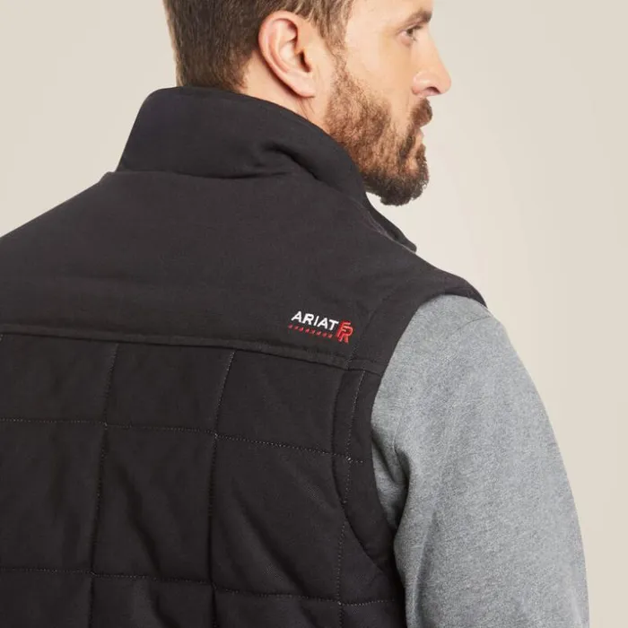 Jackets and Vests Men Ariat FR Crius Insulated Vest Black