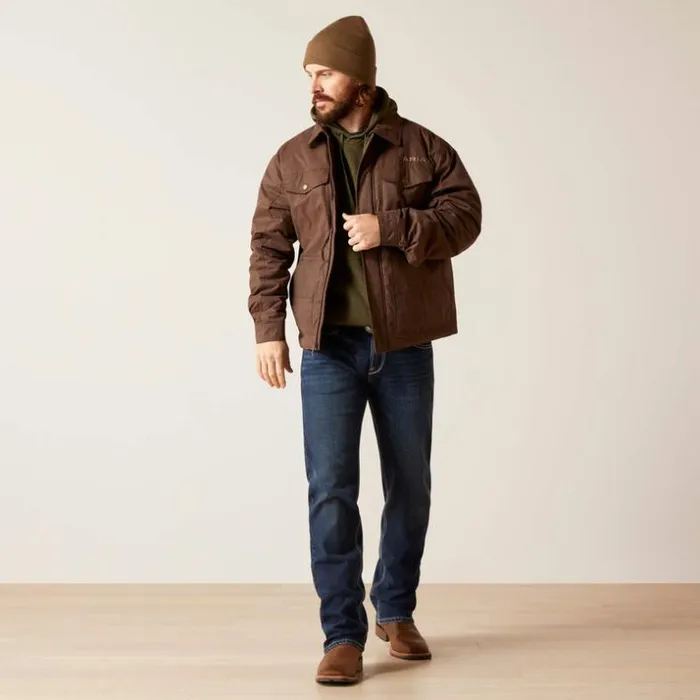 Jackets and Vests Men Ariat Grizzly 20 Canvas Conceal And Carry Jacket Bracken Jackets and Vests Men Ariat Grizzly 20 Canvas Conceal And Carry Jacket Bracken